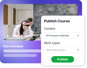Publish course