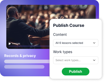 Publish course