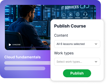 Publish course