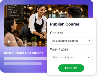 Publish course